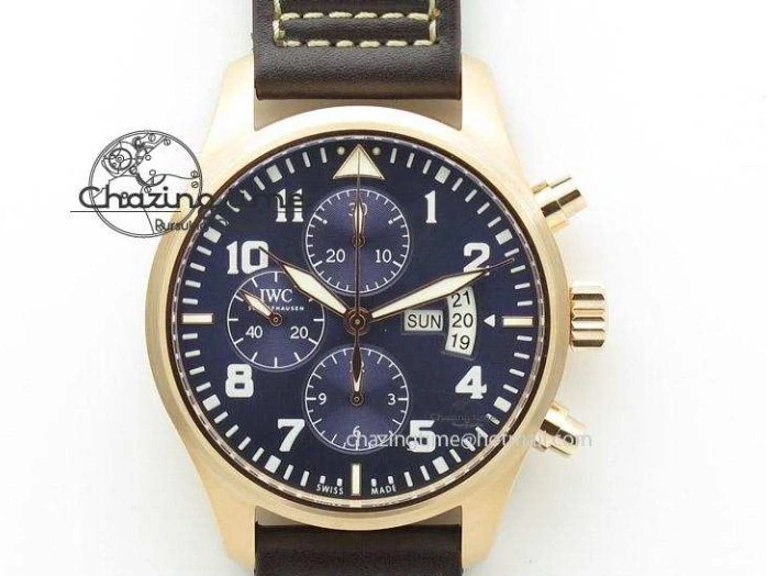 MIROTIME 0218 Compact Portugieser Perpetual Calendar IW503302 RG V9F 1:1 Best Edition White Dial on Brown Leather Strap A 7113